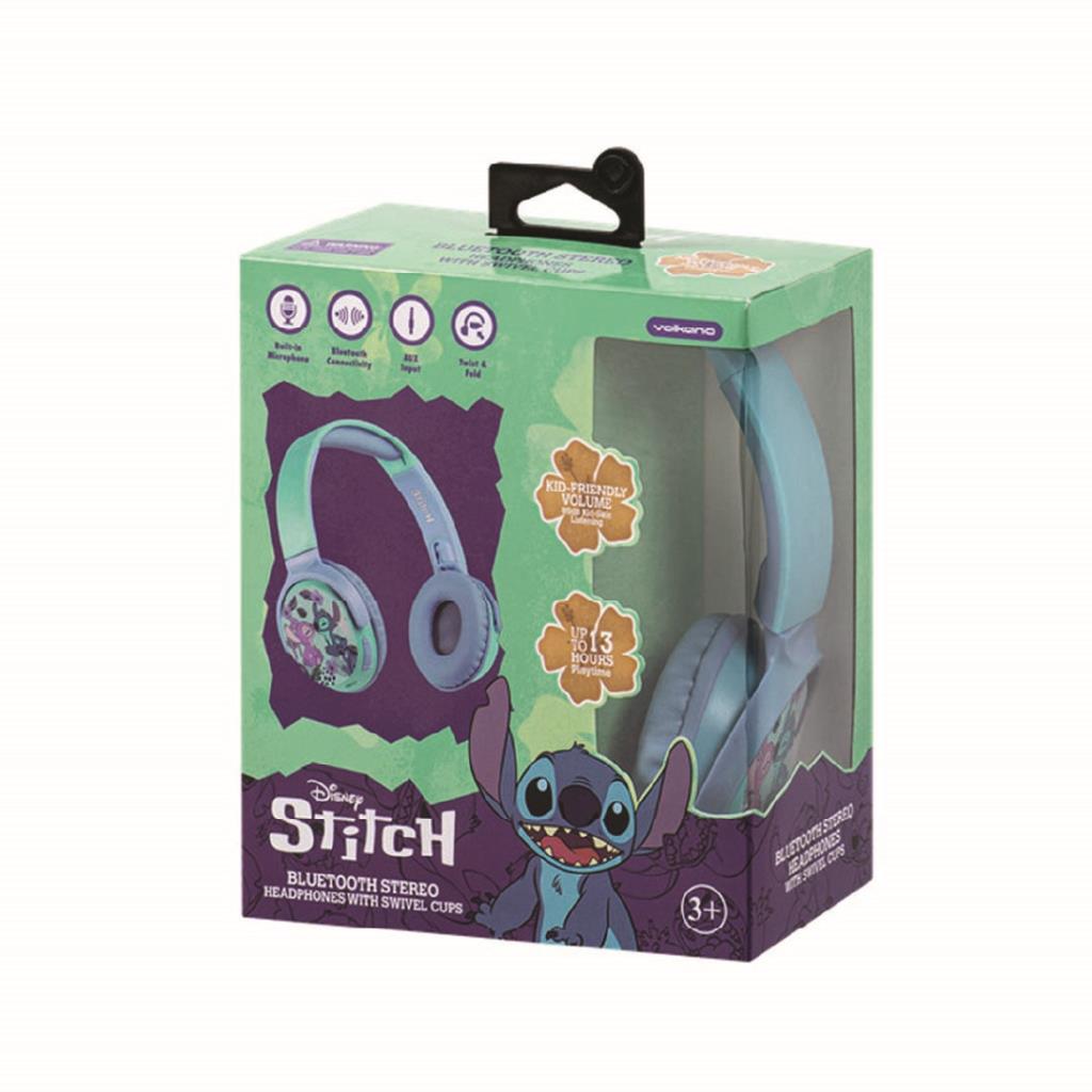 Stitch Wireless Bluetooth Headphones for Kids